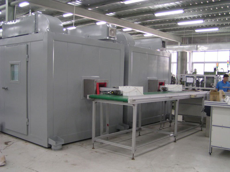 自動生產(chǎn)線產(chǎn)品質(zhì)檢室 室外噪聲≥80dB(A)，室內(nèi)≤40dB(A)